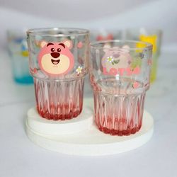 لیوان پیرکس شیاردار دیزنی طرح لاتسو