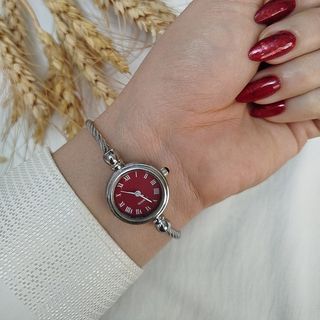 ساعت مچی عقربه ای بنگل زنانه کلاسیک کد 99282