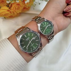 ساعت کاسیو زنانه و مردانه ست کلاسیک مدل cs8190ضد آب
