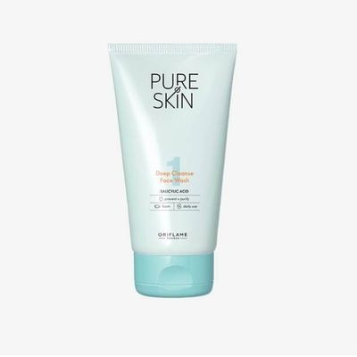 فیس واش پیور اسکین مخصوص پوست چرب و جوش‌دار | شوینده عمقی، کنترل چربی و ضد آکنه