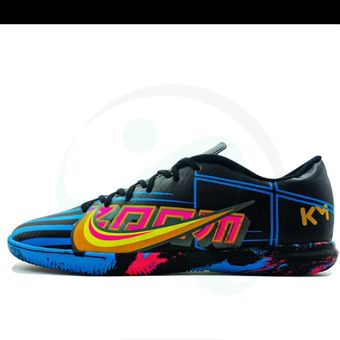 کفش فوتسال نایک ایر زوم امباپه Nike Air Zoom Mercurial Black Blue