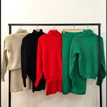 ست تونیک و دامن بافت