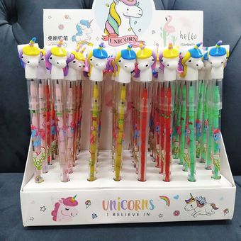 مداد فشنگی طرح یونیکورن تک عددی