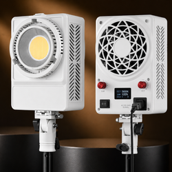 ویدیو لایت حرفه ای 300 وات دیاموند مدل diamond Video Light KM300 COB      ( نورپردازی استودیویی  و بسیار حرفه ای )