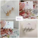 گوشواره سه تایی برند YSX