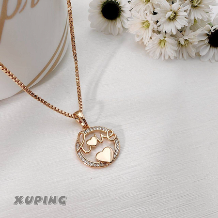 پلاک طرح قلب Love برند ژوپینگ