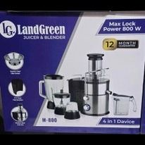 آبمیوه گیری چهار کاره الجی لند گرین