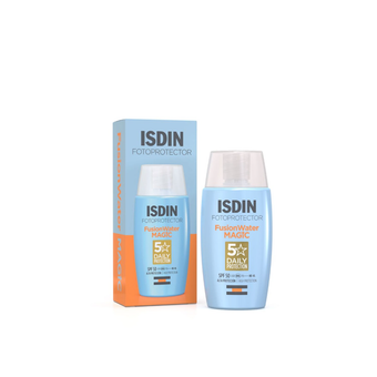 ضدآفتاب مجیک فیوژن واتر SPF50 ایزدین – ISDIN Magic Fusion Water SPF50 – شاهکار محافظتی برای پوست‌های خاص