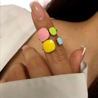 انگشتر میناکاری کد 610