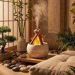 دستگاه بخور و شبیه‌ساز شعله Green Lion Flame Mist