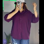 شومیز استین باکسی پارچه تُرک(لَخت)