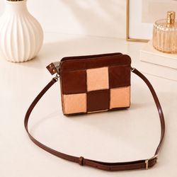 کیف چرمی زنانه مدل رنگین کمان کد 496.5