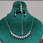 سرویس نقره یاقوت آبی