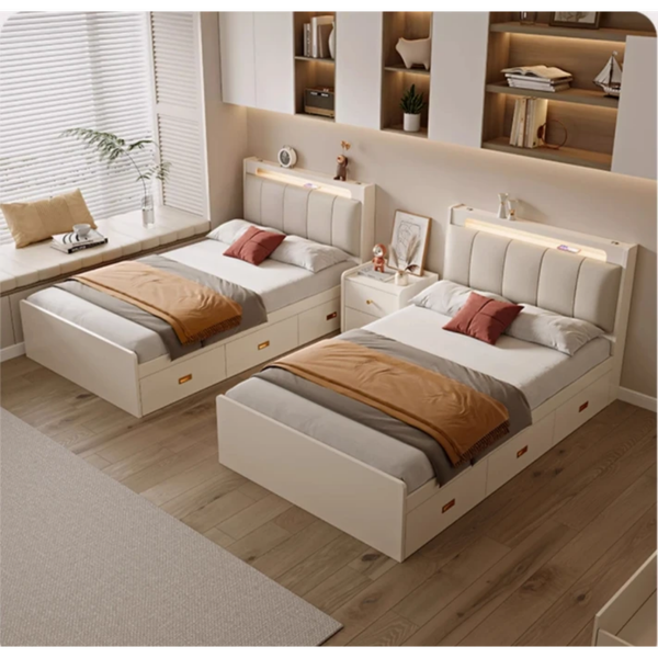 تخت خواب یک نفره مدل نگین توپولوف سایز 120و90×200 سانتی متر