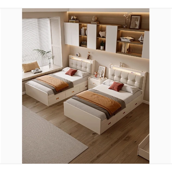 تخت خواب یک نفره مدل نگین توپولوف سایز 120و90×200 سانتی متر