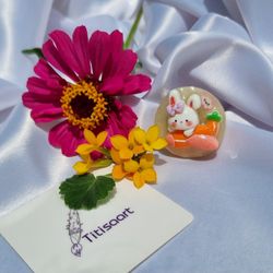 مگنت رزینی طرح خرگوش