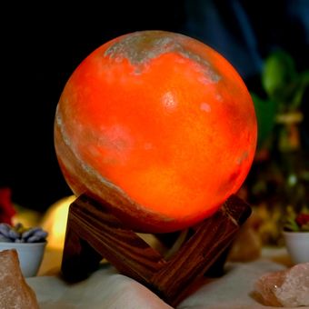 آباژور سنگ نمک گوی قطر 14