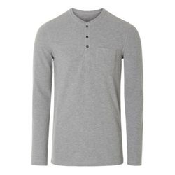 بلوز نخی سه دکمه پاییزه مردانه برند لیورجی مدل کرمی 456945