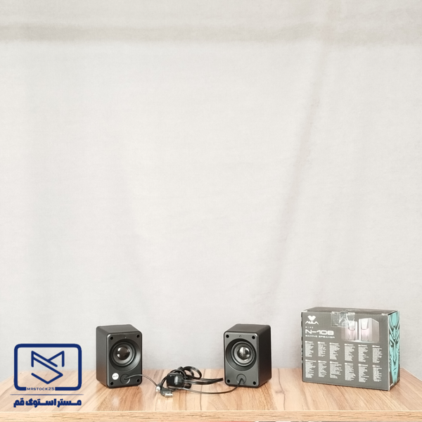 اسپیکر دو تیکه RGB دار کامپیوتر آئولا مدل AULA N-108