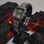 ساعت royal استیل صفحه سفید