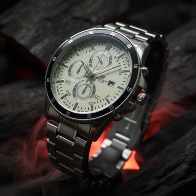 ساعت طرح casio edifice استیل