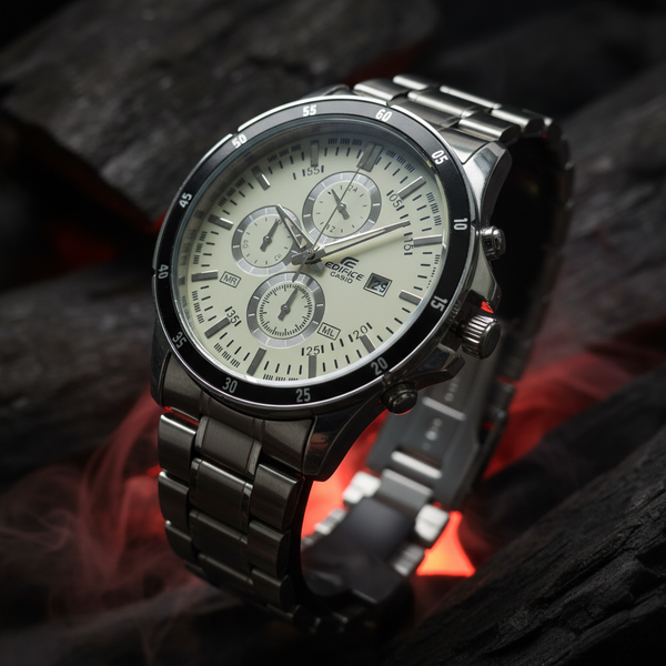 ساعت طرح casio edifice استیل