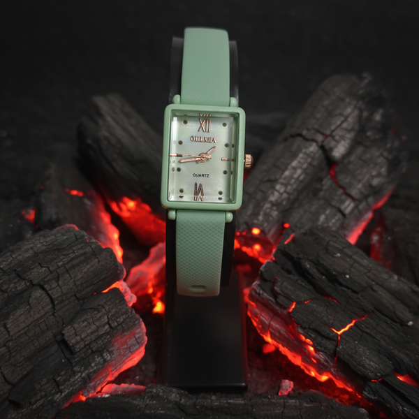 ساعت سلیکونی سبز
