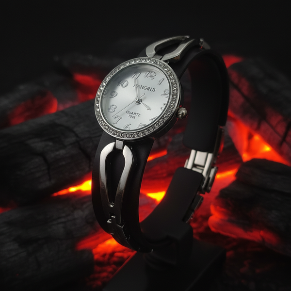 ساعت hongrui استیل صفحه سفید