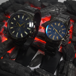 ساعت طرح romanson مشکی ست دو عددی