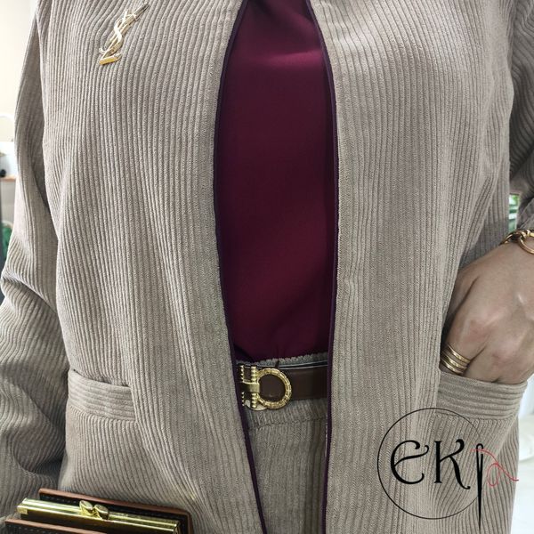 کت و شلوار کبریتی