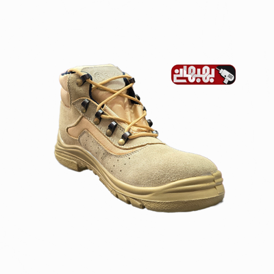 کفش ایمنی ارک مدل ریما چرم کرم