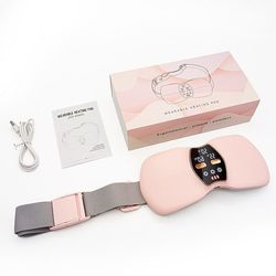 کمربند ماساژور قاعدگی مدل پروانه ای تسکین دهنده درد دارای لرزش و گرما (پک اصلی ) برند اورجینال چین