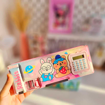 جامدادی مگنتی طرح خرگوش مدل ماشین حساب دار