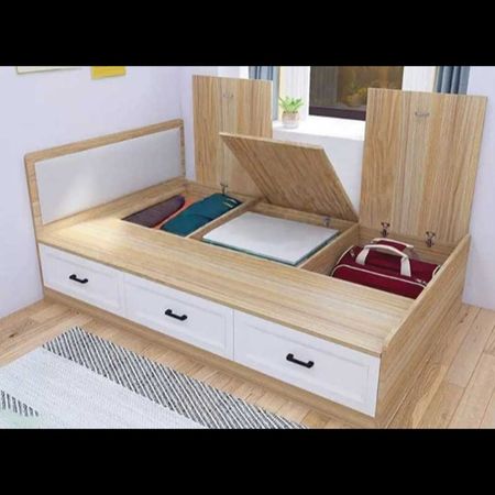 تخت خواب یک نفره مدل شکوه سایز 120و90×200 سانتی متر