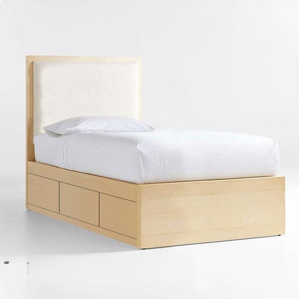 تخت خواب یک نفره مدل پورین سایز 90و120×200 سانتی متر