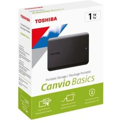 هارد اکسترنال توشیبا مدل CANVIO Basics ظرفیت 1 ترابایت با رابط USB 3