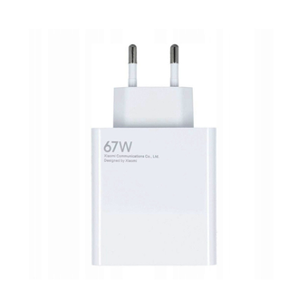 آداپتور شارژر 67W وات شیائومی اصلی سر کارتنی