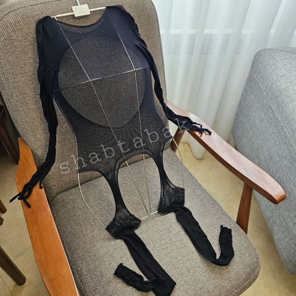 بادی فیشنت یکسره زنانه دستکشی تا ساق پا