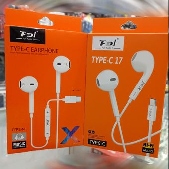 هندزفری سیمی تایپسی مدل TYPE-16 , 17