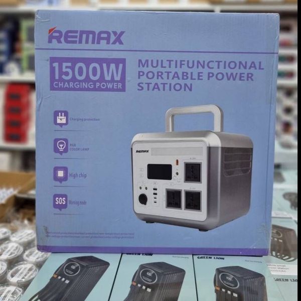 ⚡🏠 پاور استیشن 1500 وات ریمکس مدل RPP-569 | برق قدرتمند برای هر شرایط