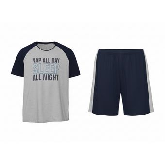 ست تی شرت و شلوارک بیگ سایز مردانه برند لیورجی مدل 4251602108427