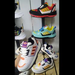 کتونی zx 8000 بچه گانه آبی زرد