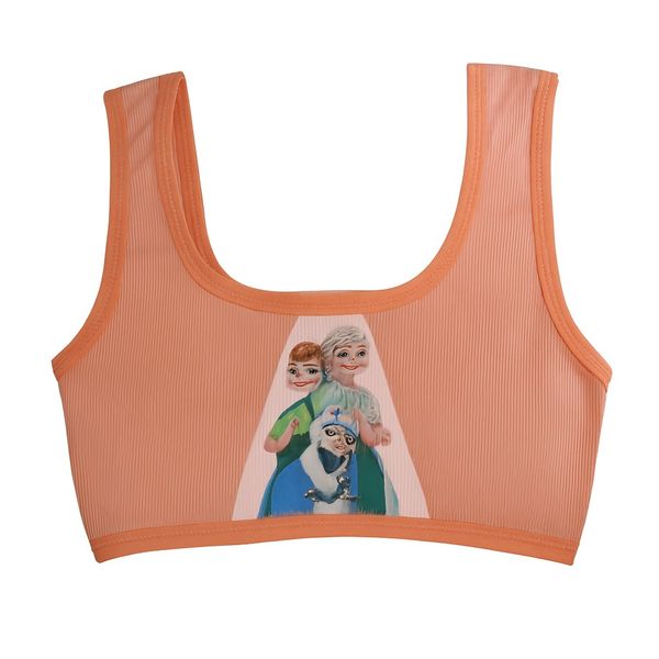 نیم تنه کبریتی دخترانه کارتونی