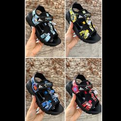 صندل پسرانه مدل اسپرت چرم مصنوعی