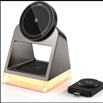 شارژر 3 کاره رومیزی لاکچری VyVyLabs
