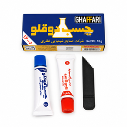 چسب دوقلو رنگی غفاری