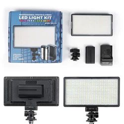 نور ثابت مدل PROFESSIONAL LED-416 LED LIGHT به همراه باطری وشارژر