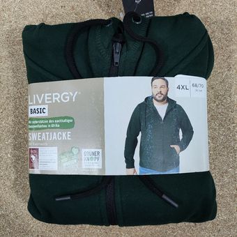 سویشرت مردانه بیگ سایز مدل سبز یشمی