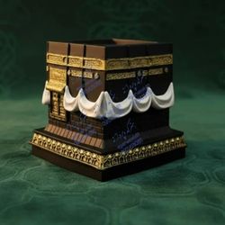بیس خام سنگ مصنوعی، طرح کعبه. مناسب گیفت و هدیه، ارتفاع 5 سانت