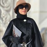 پانچو شنل مشکی